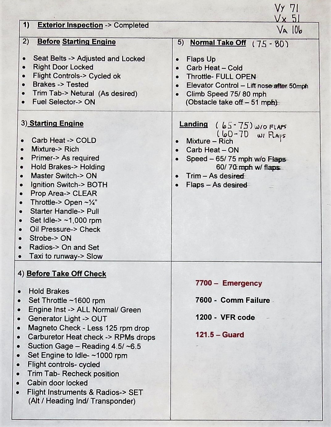 cessna 150 preflight checklist